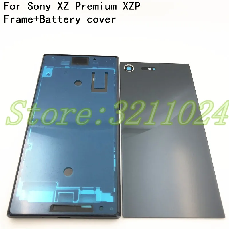Оригинальный 5 дюйма для Sony Xperia XZ Premium XZP передняя ЖК рамка Корпус Корпуса крышка