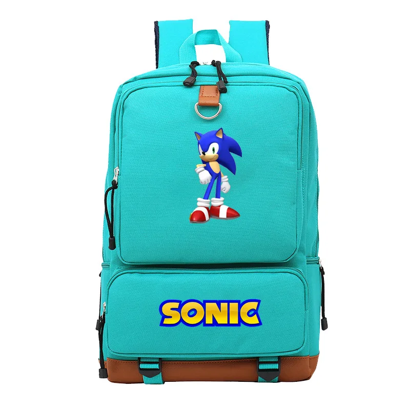 16 Прохладный Sonic зубная щётка рюкзак для учеников, мальчиков и девочек сумки модные Повседневное высокое качество туристический рюкзак человек Для женщин повседневная школьная сумка - Цвет: 16