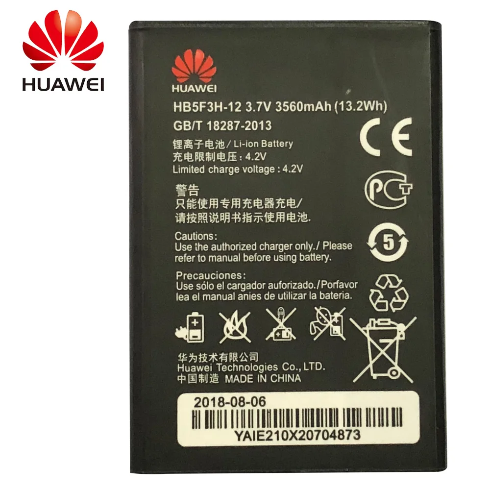 Фото HuaWei 100% оригинальный HB5F3H 12 Аккумулятор для Huawei E5372T E5372s E5775 4G LTE FDD Cat4 WIFI