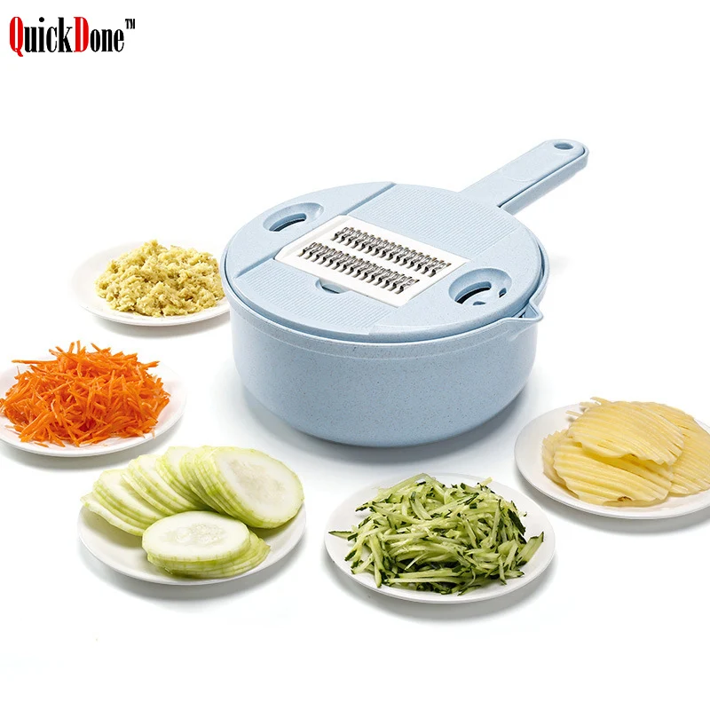 QuickDone овощерезка ручная инструмент для чистки картофеля моркови лук терке с