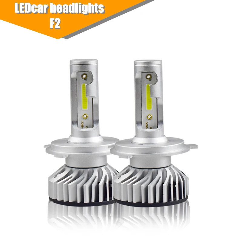 Лампы для переднего фонаря автомобиля JAEHEV 2 шт. F2 72 Вт 8000 Лм H1 H3 H7 H8 H9 H11 9005 9006 H4 LED CSP чипы турбо-вентилятор автомобильного стиля света для противотуманных фар.