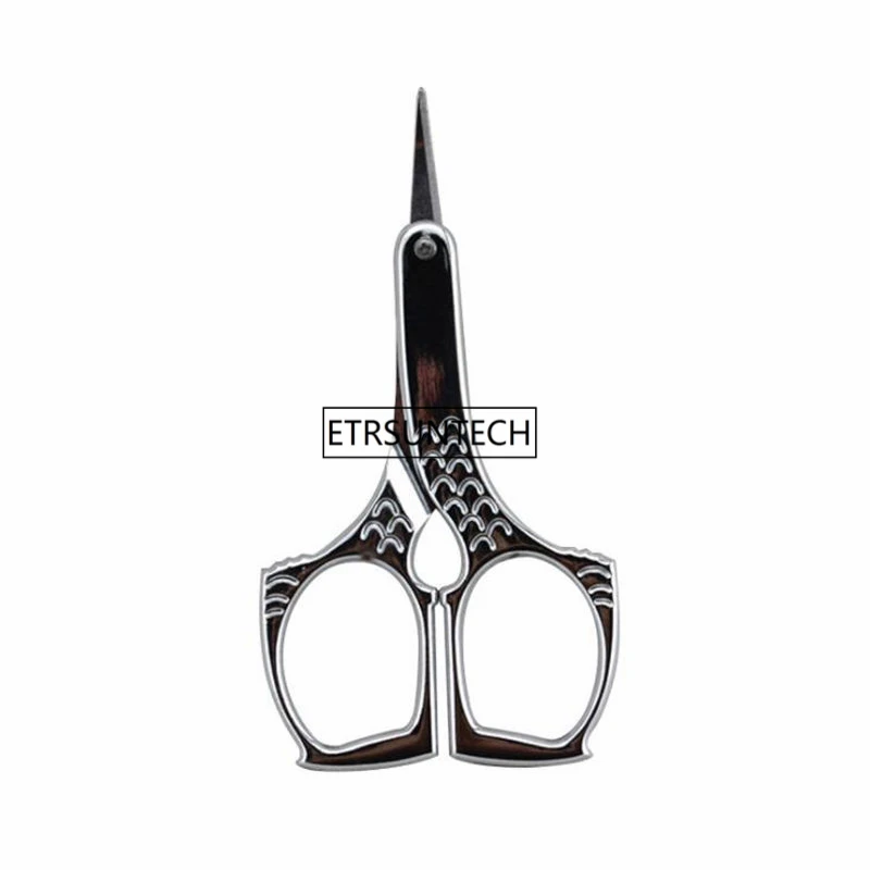 100pcs Makeup Scissors Stainless Steel Sharp Tip Eyebrow Scissors Manicure Face Hair Trimming Tweezer Make Up Beauty Tools F3198