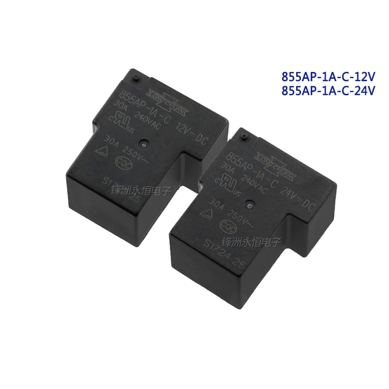 2 шт./лот реле 855AP-1A-C-12VDC 24VDC 4PIN 30A T90 G8P-1A4P | Строительство и ремонт