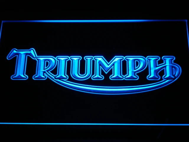 Неоновые светодиодсветодиодный вывески для ремонта мотоциклов d051 Triumph|sign led|sign