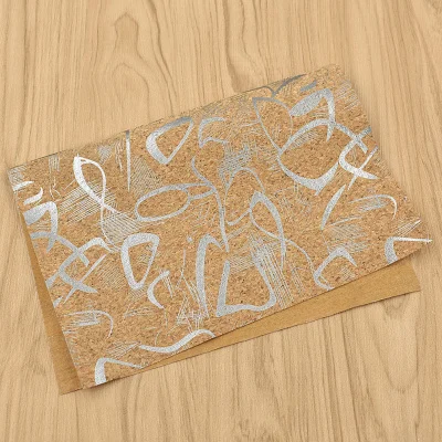 Graffiti Винтажный DIY швейный ручной работы ремесло одежда аксессуары для лоскутного мягкого пробкового А4 ткани - Цвет: Graffiti
