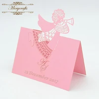 wedding supplies delicate 3d beauty design table place card