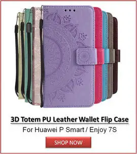 Чехол для huawei P Smart, флип-чехол для смартфона, чехол для huawei P Smart FIG-LA1 LX1 LX5, чехол для телефона, силиконовый кожаный чехол-кошелек