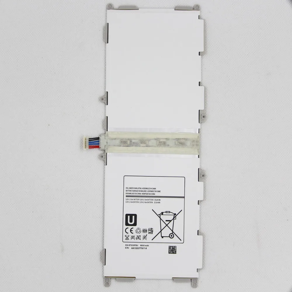 5 шт./лот Новый EB-BT530FBU батареи для Samsung Galaxy Tab 4 10 1 SM-T530 SM-T531 SM-T535 6800mah EB-BT530FBC замена |