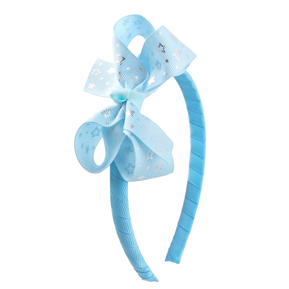 Обруч для волос с бантом из ткани детей 6 шт./компл. милый обруч ручной работы