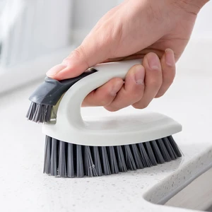 Многофункциональная щетка 2 в 1 со съемной ручкой, чистящая щетка, чистящая щетка 14*9,5 см