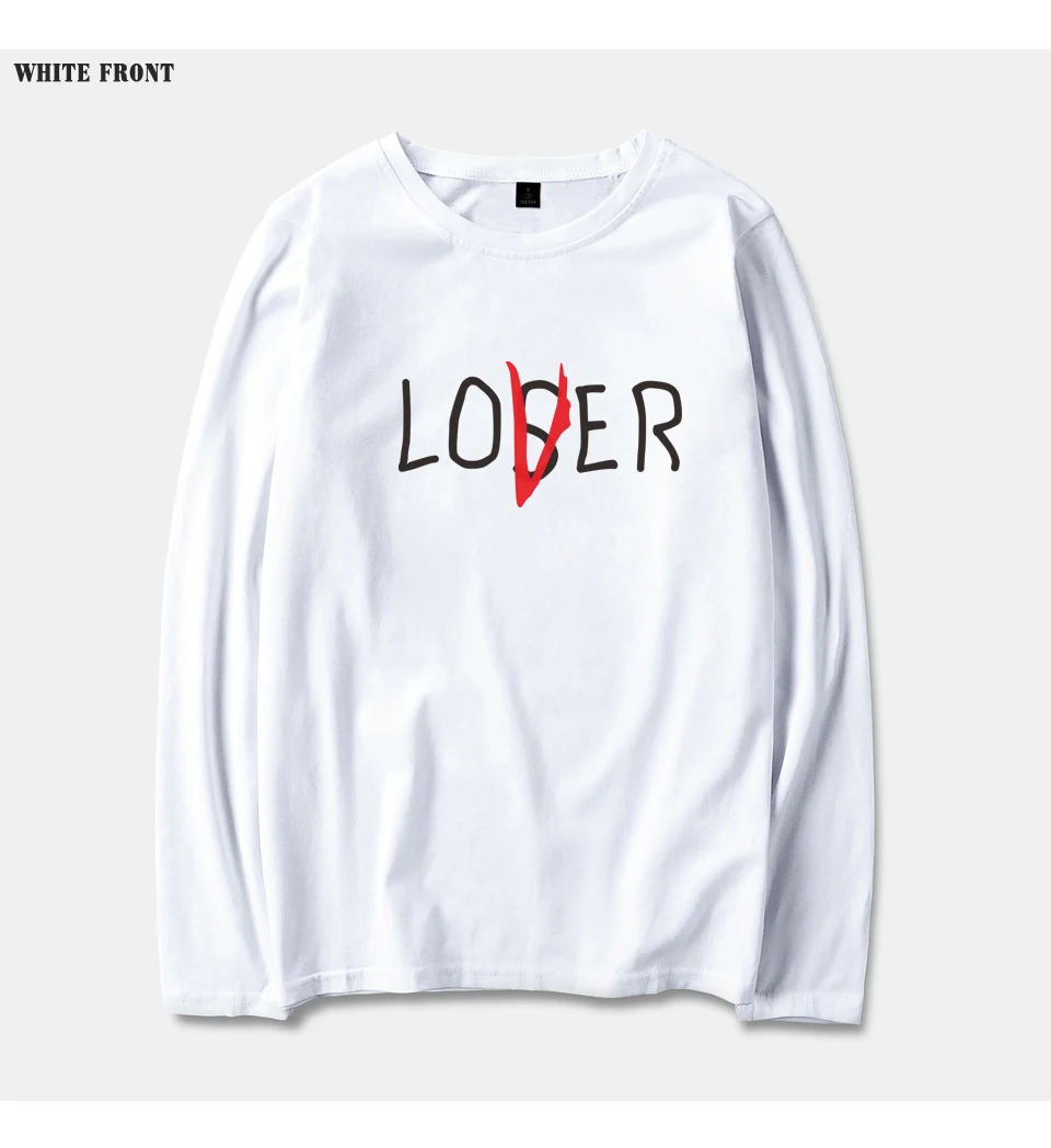 Фильм это проигравших Club Футболка Для мужчин/Для женщин Harajuku Loser Lover это вдохновил футболка Повседневное футболка с круглым вырезом футболки топы больших размеров