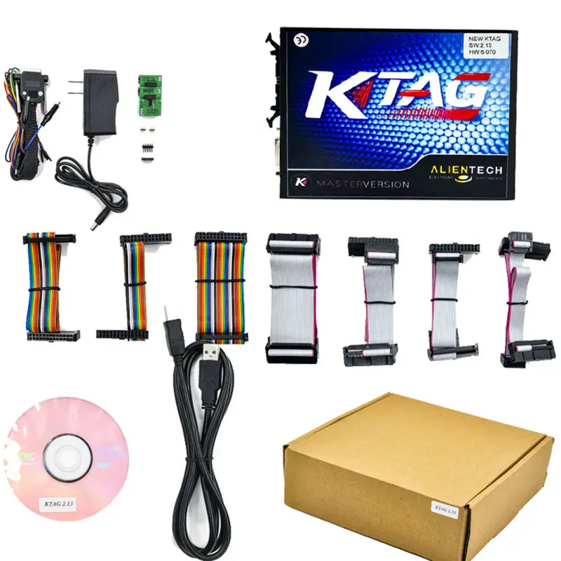 2017 KESS V2 SW V2.32 FW V4.036 + Ktag V2.13 V6.070 мастер-версия K-Tag ECU чип Тюнинг инструмент K тег FGTECH V54