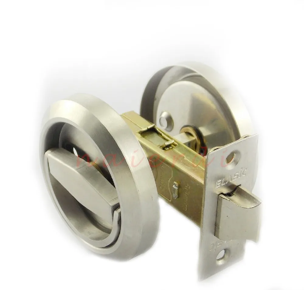 Встраиваемые дверные замки из нержавеющей стали с ручкой в виде чашки 304