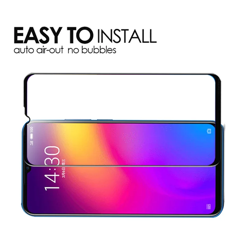 2 шт для Meizu Note 9 Защита экрана против царапин 2.5D Взрывозащищенная пленка из