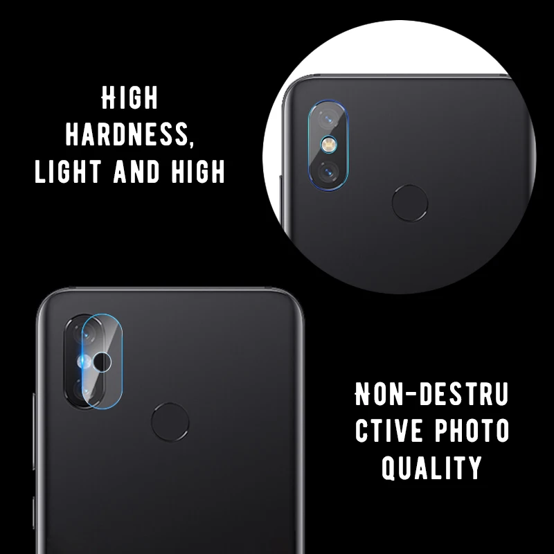 Защита объектива камеры для Xiaomi Mi8 Lite Mi 8 SE Mix 3 Max3 A2 A1 6X 5X Pocophone F1 задняя линза