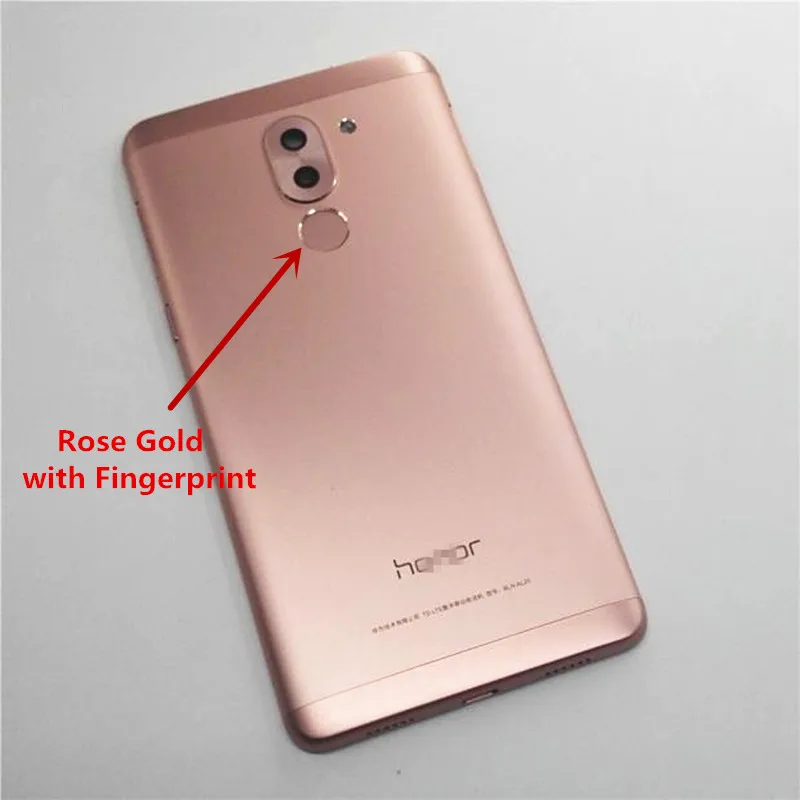 Оригинальная крышка батареи для Huawei Honor 6X BLN-AL10 задняя корпус боковая кнопка