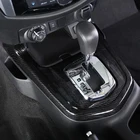 Для Nissan Navara NP300 2017 2018 2019 ABS углеродное волокно ручка переключения рулевого механизма автомобиля рамка декоративная крышка отделка Аксессуары
