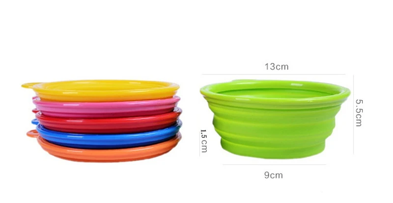 Бесплатная доставка + оптовая продажа домашнее животное силиконовый складной