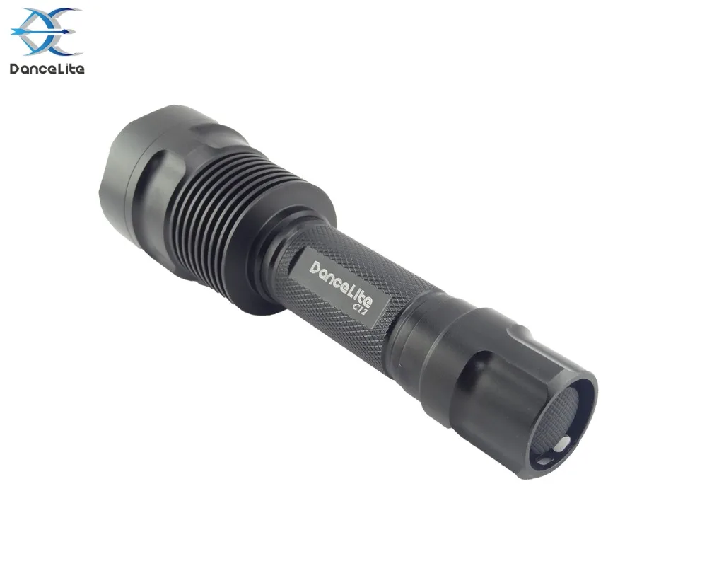 Высокомощный светодиодный фонарик lancelite C12 XM L2 U3 10xAMC7135 3500mA 1 м (Пульт ДУ на выбор)|led