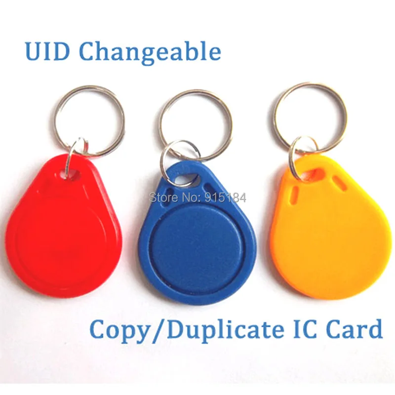 RFID 125 кГц-13 56 МГц IC/ID карта Дубликатор английская версия голоса + 5X EM4305 брелоков 13 UID