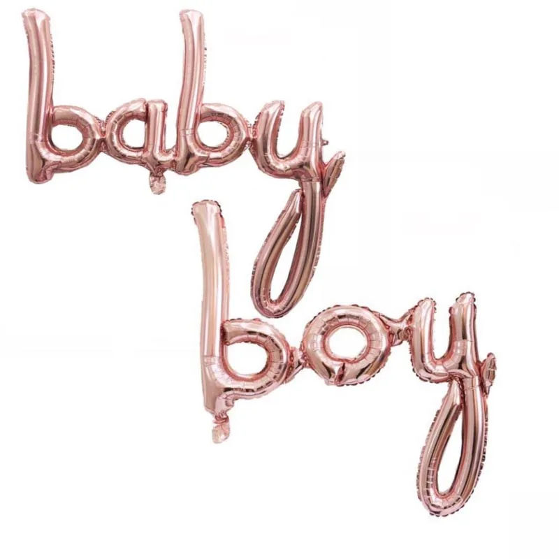 8-Season 1st Birthday Boy baby Girl Decoration Or Letter Foil Balloons One Number Balloon Rose Gold | Дом и сад