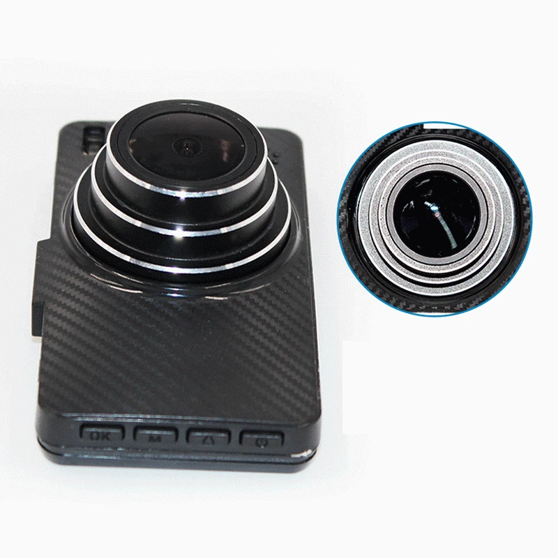 TOSPRA 3-дюймовая Автомобильная DVR камера Dashcam циклический рекордер Full HD видео