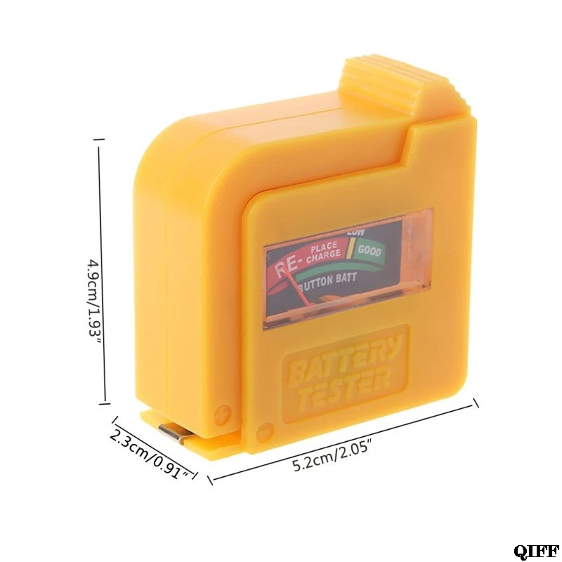 1 шт. портативный ручной дизайн сотового аккумулятора проверки универсальная