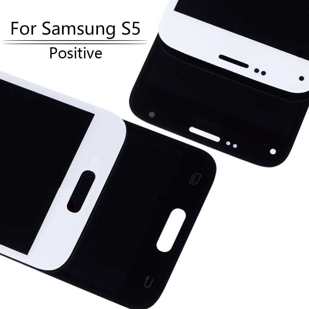 Sinbeda сгорание тени для samsung GALAXY S5 ЖК-дисплей сенсорный экран дигитайзер i9600 G900F G900M G9001 ЖК для samsung S5 ЖК