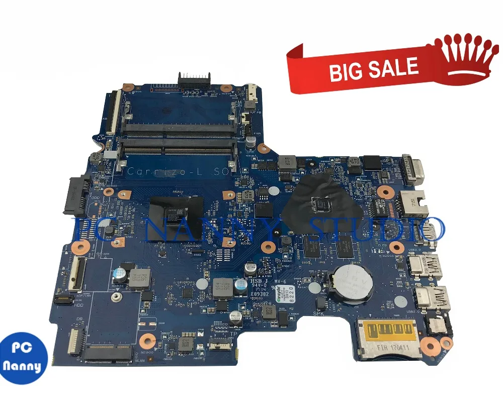 Материнская плата PCNANNY для ноутбука HP Elitebook 245 G5 6050A2822801 MB A02 A8 7410