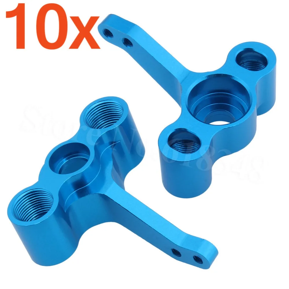 

Wholesale 10 Pair/Lot 122011 (02165) HSP 1/10 Upgrade Parts Aluminum Steering Hub (L/R) AL For RC Truck On Road XSTR Power