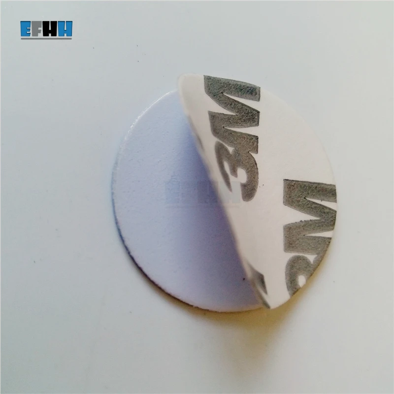 Перезаписываемая rfid карта EM4305/EM4205 125 кГц с адхенсивной наклейкой 3 м 1 шт./лот