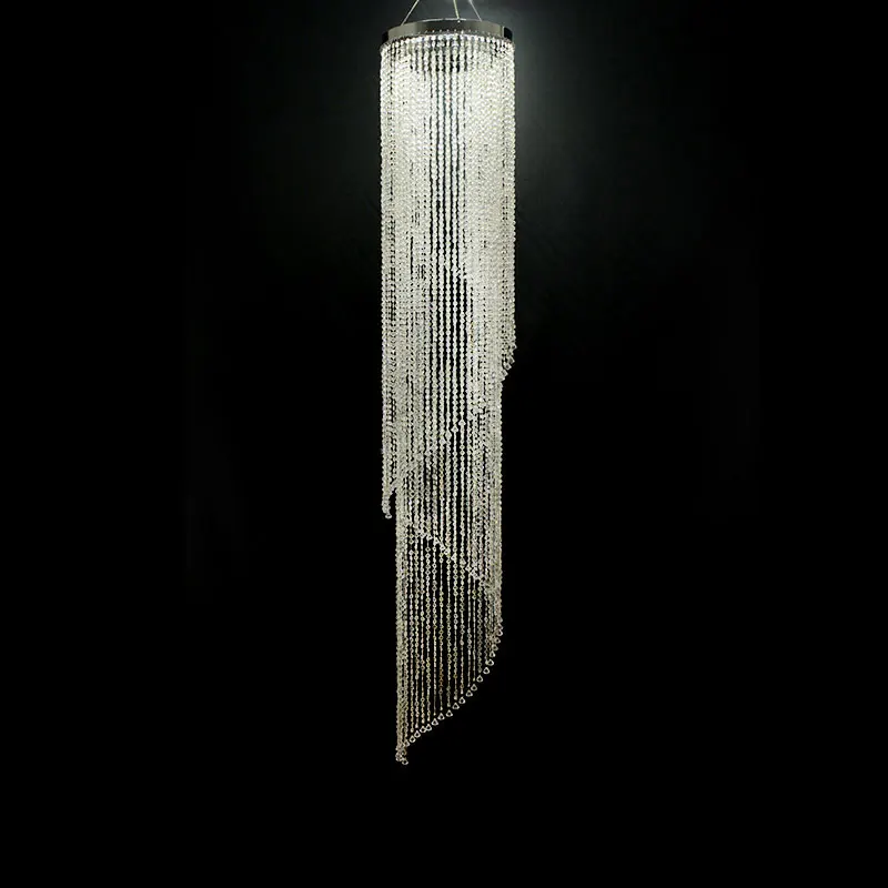 SUNLI дом 1 шт. D30CM металла серебро хромированный подвесной светильник люстра