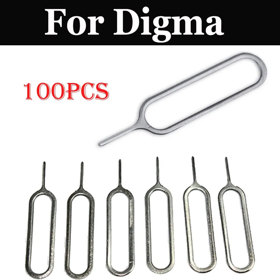 Лоток для сим карты 100 шт. Инструмент извлечения Pin Key Digma VOX Flash CITI Z560 Linx A500 A400 A401 A501