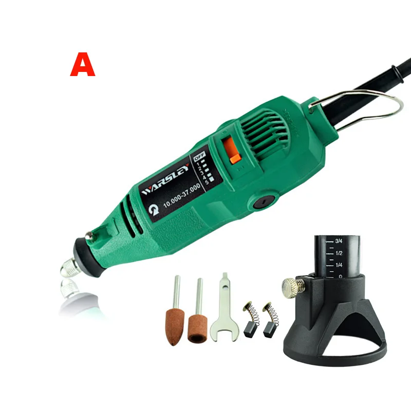 Электрическая дрель Dremel 180 Вт гравировальная ручка шлифовальный станок DIY мини-мельница Электрические Инструменты Роторная мини-мельница шлифовальный станок - Цвет: A