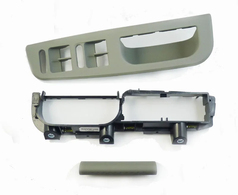 ISANCE Gray Master Window Switch Panel Trim Bezel &amp Braket Handle LHD Front Left For VW Golf Jetta Bora MK4 Passat B5 | Автомобили и
