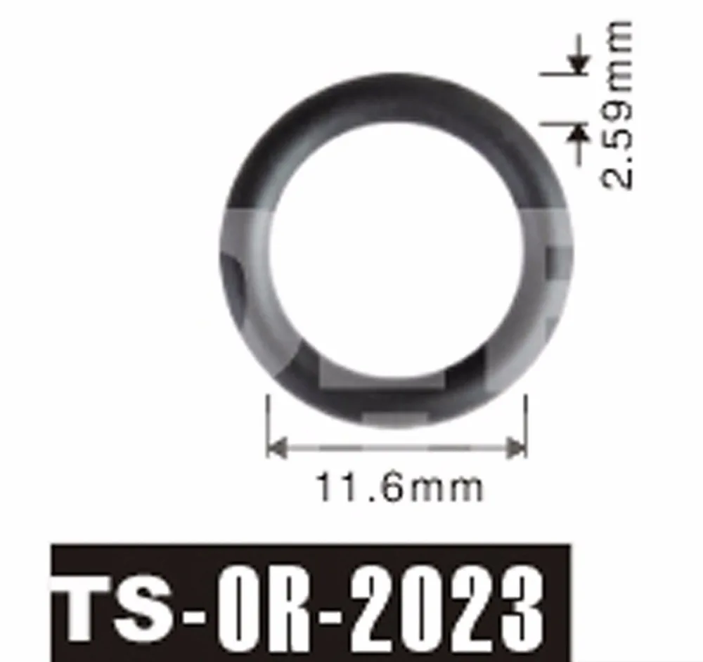 Бесплатная доставка Tenso 200 шт 11 6x2 59 мм топливный инжектор viton резиновые кольца ORings