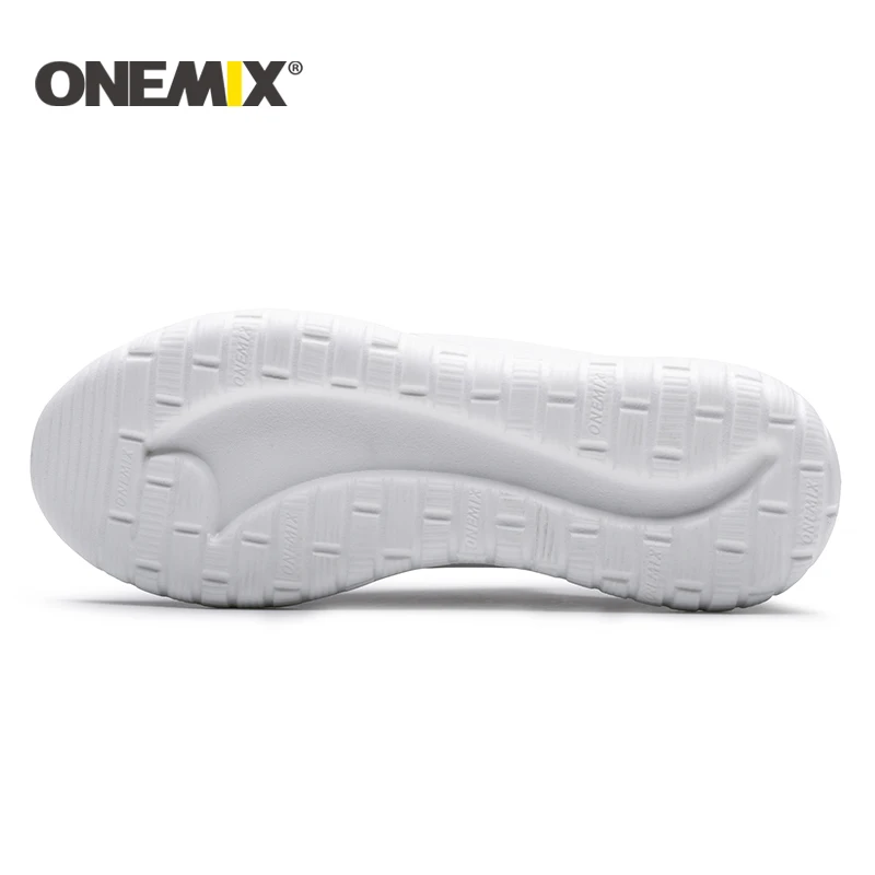 Новинка беговые кроссовки унисекс Onemix из дышащей сетки для мужчин легкие обувь