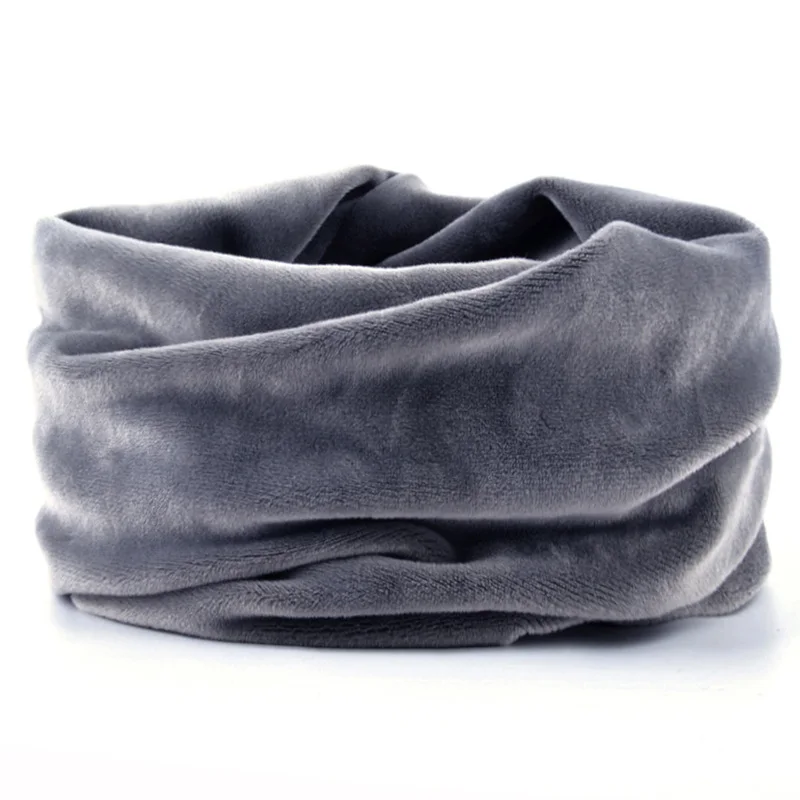 Женская и мужская шапка, многофункциональная, летняя, тонкая, skullies beanies, мягкая, бархатная, тюрбан, шапки, красная, для девушек, головной убор, теплый шарф, Кепка для катания на коньках