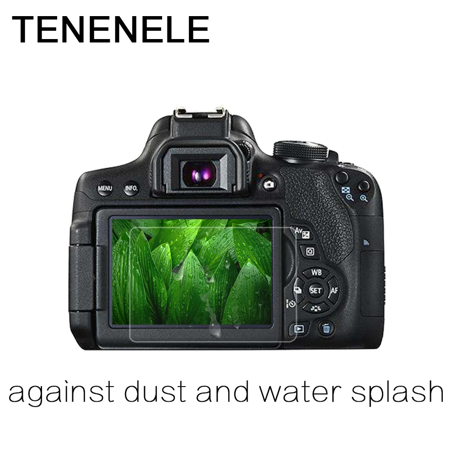 TENENELE защита для экрана Canon EOS 200D Rebel SL2 закаленное стекло ЖК защитная пленка HD