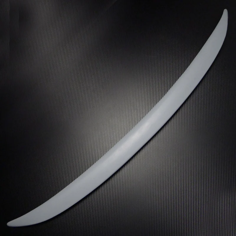 Новинка Неокрашенный задний спойлер из искусственной кожи для багажника крыло