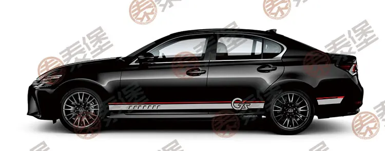 TAIYAO автомобильный стильный спортивный автомобильный стикер для Lexus GS 200h 300h 200t F Спортивный знак Levinson автомобильные аксессуары и наклейки авто стикер