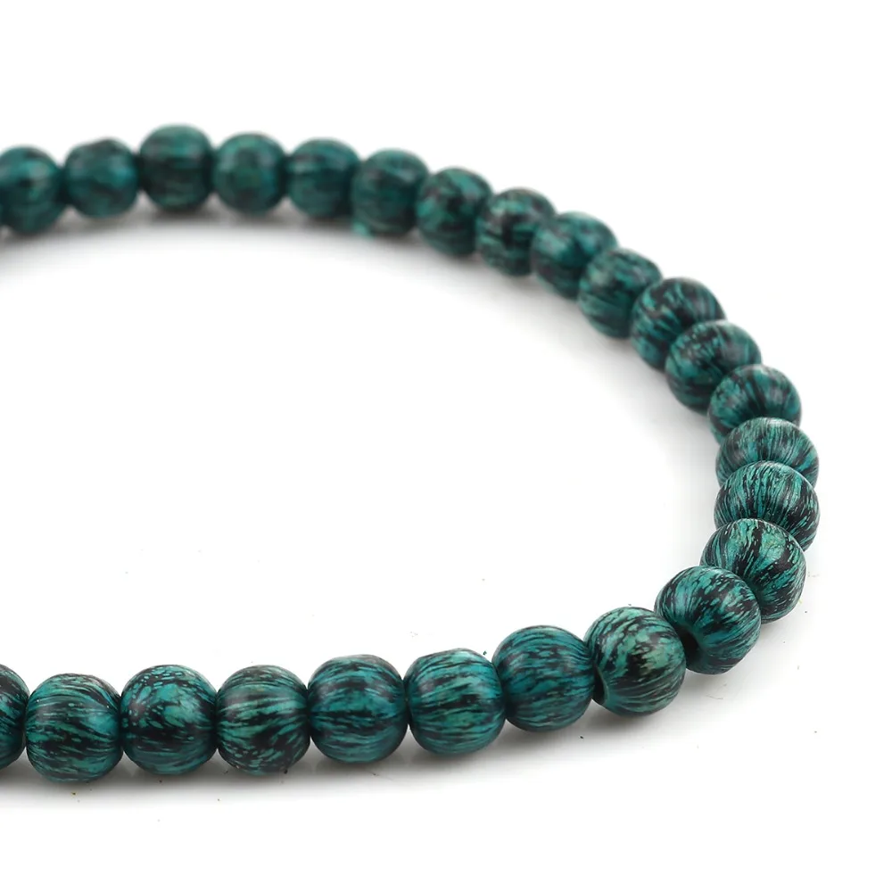 DoreenBeads модные деревянные разделительные бусины круглые Амулеты с оранжево