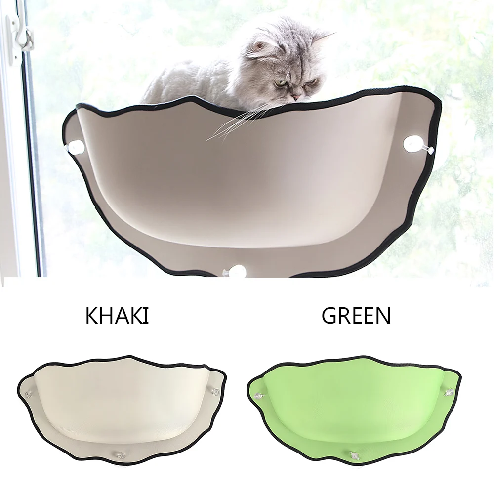 Съемное окошко для кошек подвесная кошачья кровать загара с креплением на окно