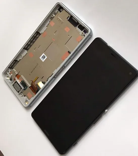 Lcd для SONY Xperia Z3 Compact дисплей сенсорный экран с заглушка рамы Z3 Mini D5803 D5833 для SONY Xperia Z3 Compact lcd