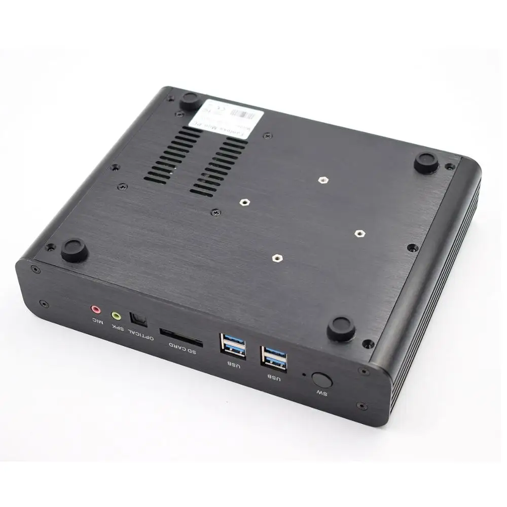 Preise Hystou 2019 Mini Pc Windows 10 I7 5500U I5 5200U I3 5005U Barebone Minipc HTPC Intel Nuc Fanless Für Linux Pfsence мини пк
