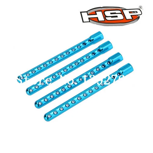 4 шт./лот HSP 122037 02010 обновленные алюминиевые крепления корпуса для 1/10 RC 4WD On Road Car XSTR