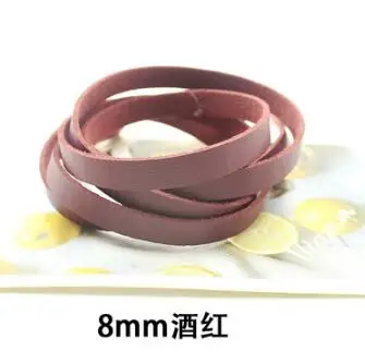 8 мм PU кожаный ремень сумки ручки для DIY швейная сумка пряжки части аксессуары шнур из искусственной кожи полосы Вере
