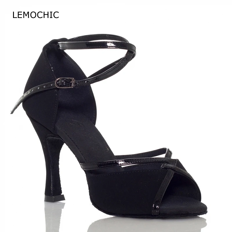 LEMOCHIC/хит продаж туфли на высоком каблуке Румба Самба латинское танго сальса