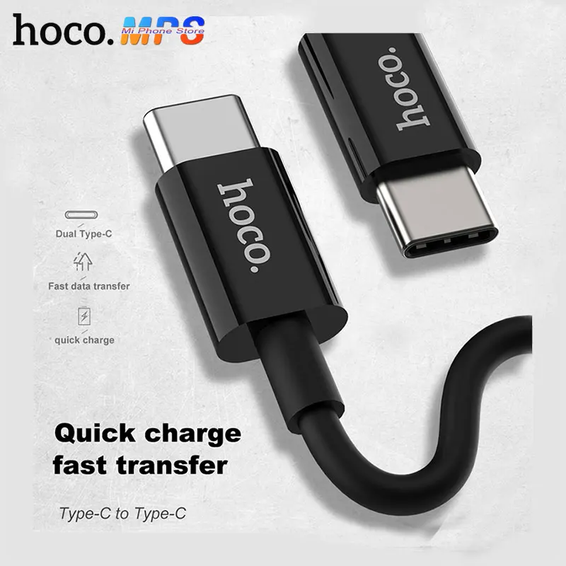 Hoco usb type C кабель 3A 45 Вт USB к для samsung Galaxy S9 S8 Note 9 PD Быстрая зарядка нового MacBook| |
