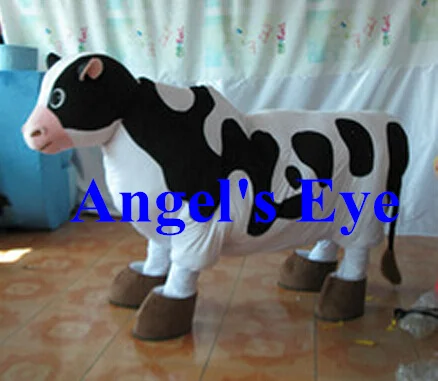 2 человека костюм талисмана коровы крутые два молочная корова талисман для фермы